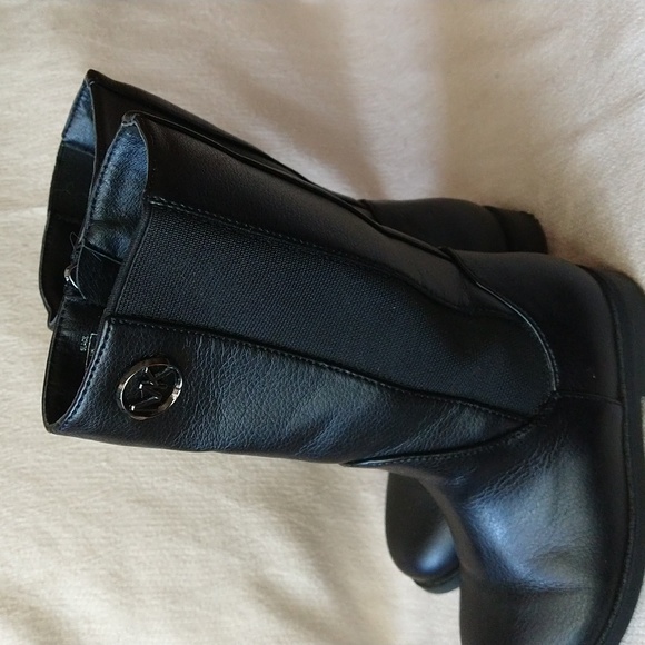 MICHAEL KORS EMMA RUBIE TALL BLACK TODDLER BOOTS - Picture 4 of 10